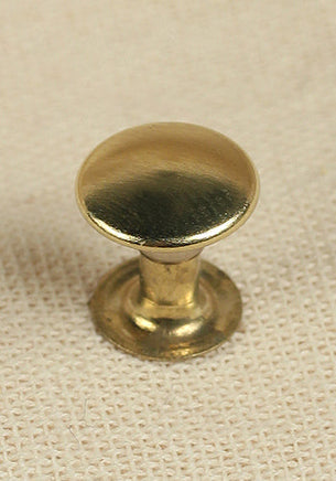 Hollow Rivet Ø9,0 x 8,5 mm Iron/Brass-GoblinSmith