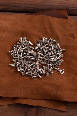 Hollow Rivet KØ7,0 x L11,5 mm Iron/Nickel-GoblinSmith