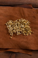 Hollow Rivet KØ7,0 x L11,5 mm Iron/Brass-GoblinSmith