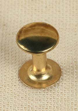 Hollow Rivet Ø9,0 x 10,5 mm Iron/Brass-GoblinSmith