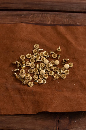 Hollow Rivet KØ9,2 x L8,0 mm Iron/Brass-GoblinSmith