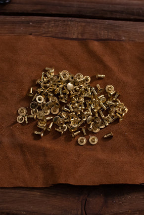 Hollow Rivet KØ9,2 x L9,0 mm Iron/Brass-GoblinSmith