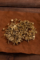 Hollow Rivet KØ9,2 x L9,2 mm Iron/Brass-GoblinSmith