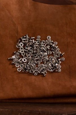 Hollow Rivet KØ7,0 x L8,0 mm Brass/Nickel-GoblinSmith