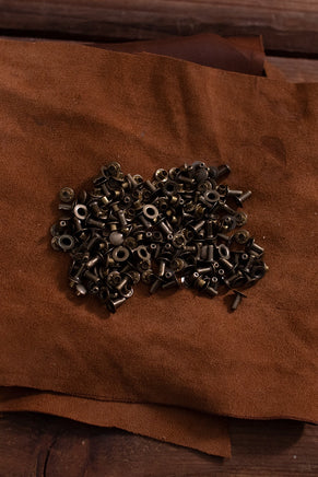 Hollow Rivet KØ7,0 x L8,0 mm Brass-GoblinSmith