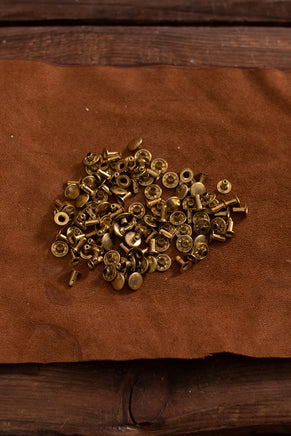 Hollow Rivet KØ9,2 x L8,0 mm Brass-GoblinSmith