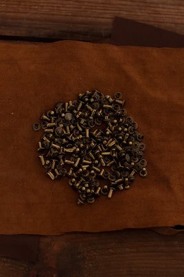Hollow Rivet KØ7,0 x L7,2 mm Brass-GoblinSmith