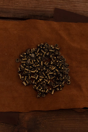 Hollow Rivet KØ7,0 x L7,2 mm Brass-GoblinSmith