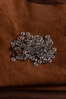 Hollow Rivet KØ7,0 UØ9,2 x L8,2 mm Brass/Nickel-GoblinSmith