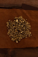 Hollow Rivet KØ7,0 UØ9,2 x L8,2 mm Brass-GoblinSmith