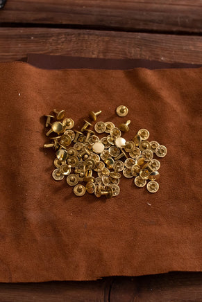 Hollow Rivet KØ9,2 x L8,2 mm Brass-GoblinSmith