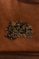 Hollow Rivet KØ9,2 x L8,2 mm Brass/Anthracit-GoblinSmith