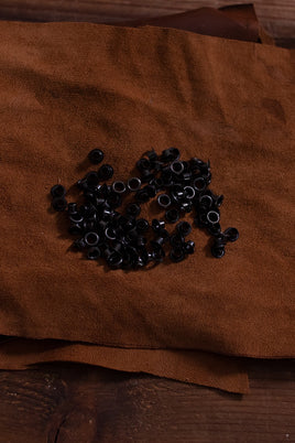 Eyelet Shaft D:4,4 mm; L:3,7 mm; U:7,5 mm Iron/Anthracite-GoblinSmith