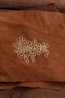 Ring For Eyelet D:4,6 mm; L:0,5 mm; U:7,5 mm Iron/Brass-GoblinSmith