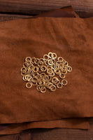 Ring For Eyelet D:5,7 mm; L:0,6 mm; U:9,6 mm Iron/Brass-GoblinSmith