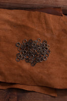 Ring For Eyelet D:5,7 mm; L:0,6 mm; U:9,6 mm Iron/Brass Antique-GoblinSmith