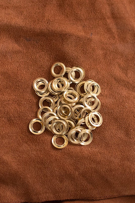 Ring For Eyelet D:6,9 mm; L:0,7 mm; U:11,5 mm Iron/Brass-GoblinSmith