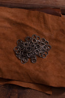 Ring For Eyelet D:6,9 mm; L:0,7 mm; U:11,5 mm Iron/Brass Antique-GoblinSmith