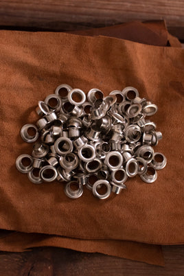 Eyelet Shaft D:8,0 mm; L:6,0 mm; U:14,5 mm Iron/Nickel-GoblinSmith