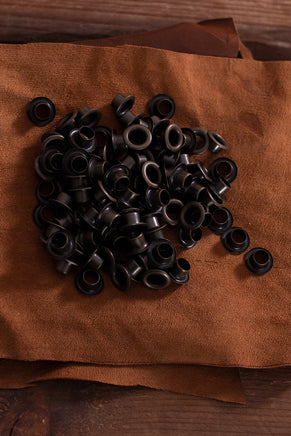 Eyelet Shaft D:8,0 mm; L:6,0 mm; U:14,5 mm Iron/Brass Antique-GoblinSmith