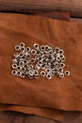 Eyelet Shaft D:5,5mm; L:2,7mm; U:9,6mm Brass/Nickel-GoblinSmith