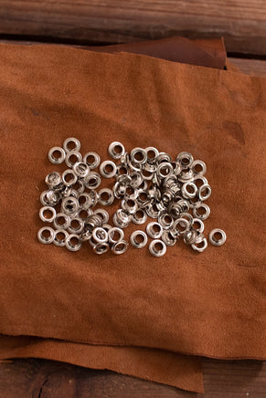 Eyelet Shaft D:5,5mm; L:2,7mm; U:9,6mm Brass/Nickel-GoblinSmith