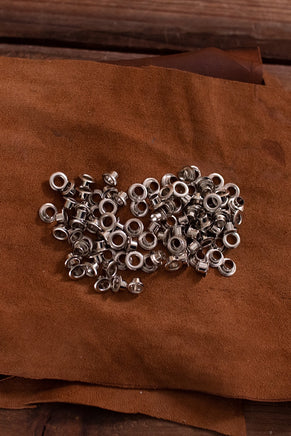 Eyelet Shaft D:5,5mm; L:2,7mm; U:9,6mm Brass/Nickel-GoblinSmith