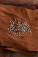 Ring For Eyelet D:5,7 mm; L:0,5 mm; U:9,6 mm Brass/Nickel-GoblinSmith