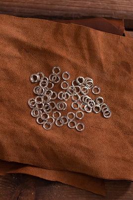 Ring For Eyelet D:5,7 mm; L:0,5 mm; U:9,6 mm Brass/Nickel-GoblinSmith