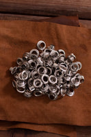 Eyelet Shaft D: 8,0mm; L: 6,0mm; U: 14,8mm Brass/Nickel-GoblinSmith