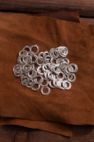 Ring For Eyelet D:8,9 mm; L:0,8 mm; U:14,8 mm Brass/Nickel-GoblinSmith