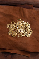 Ring For Eyelet D:8,9 mm; L:0,8 mm; U:14,8 mm Brass-GoblinSmith
