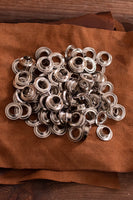 Eyelet Shaft D:10,0 mm; L:4,5 mm; U:18,8 mm Brass/Nickel-GoblinSmith