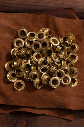 Eyelet Shaft D:10,0 mm; L:4,5 mm; U:18,8 mm Brass-GoblinSmith