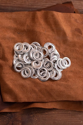 Ring For Eyelet D:10,5 mm; L:0,9 mm; U:18,8 mm Brass/Nickel-GoblinSmith