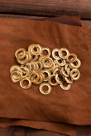 Ring For Eyelet D:10,5 mm; L:0,9 mm; U:18,8 mm Brass-GoblinSmith