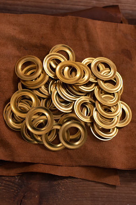 Ring For Eyelet D:16,5 mm; L:1,4 mm; U:30,0 mm Brass-GoblinSmith