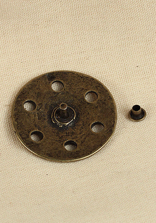 Roman Rivet-Plate Antique Brass-GoblinSmith