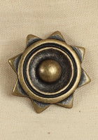Rivet-Plate Sirius Antique Brass-GoblinSmith
