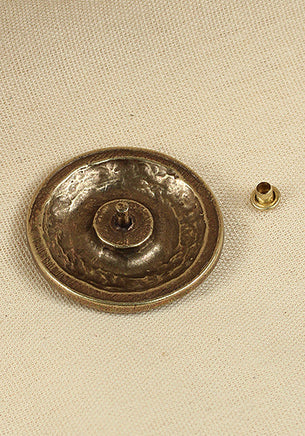 Rivet-Plate Celtic Knot Antique Brass-GoblinSmith