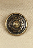 Rivet-Plate Cone Antique Brass-GoblinSmith