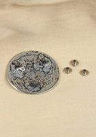 Viking Rivet-Plate Antique Silver-GoblinSmith