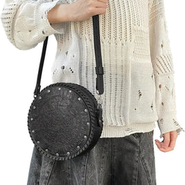 Viking Style Embossed Belt Bag-GoblinSmith