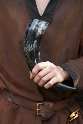 Druid drinking horn 16.9 fl oz with Stand-GoblinSmith