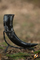 Druid drinking horn 16.9 fl oz with Stand-GoblinSmith