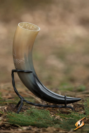 Druid drinking horn 16.9 fl oz with Stand-GoblinSmith