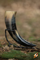 Chieftain drinking horn 16.9 fl oz with Stand-GoblinSmith