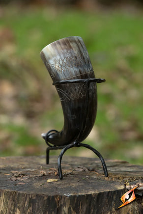Chieftain drinking horn 16.9 fl oz with Stand-GoblinSmith