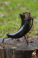 Aegishjalmur Horn With Stand-GoblinSmith