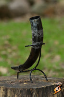 Celtic Horn With Stand-GoblinSmith